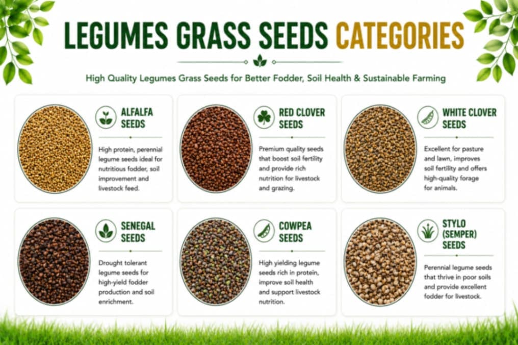 Legumes Grass Seeds